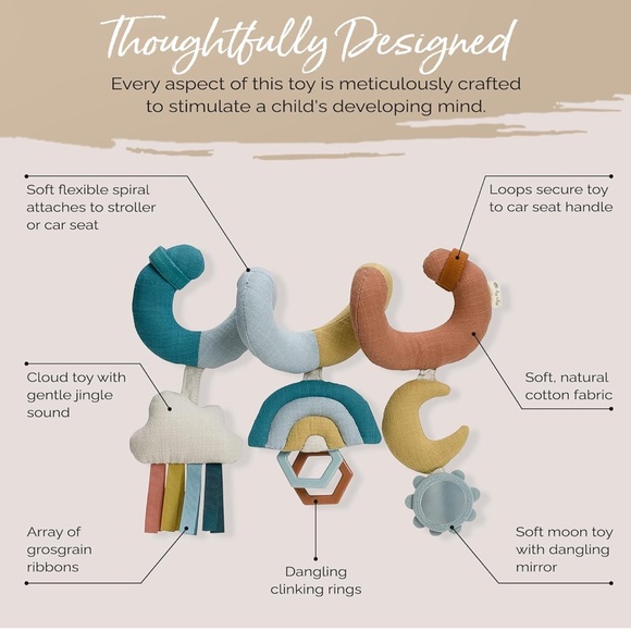 Itzy Ritzy Car seat Toy - Picture 3 of 8